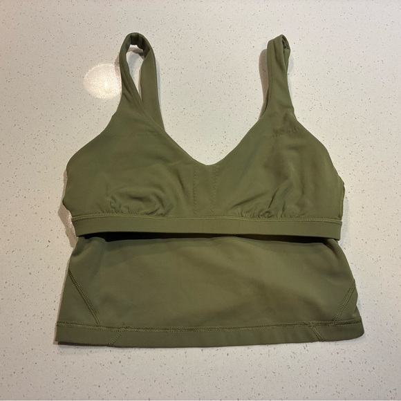 Lululemon Align Tank Top in Bronze Green Size 4 - Picture 6 of 7